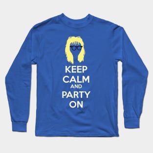 Keep Calm and Party On Long Sleeve T-Shirt